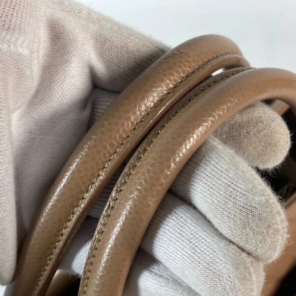 CHANEL CC CC Mark 2WAY Bag Shoulder Bag Tote Bag Caviar Leather Beige - Picture 9 of 16